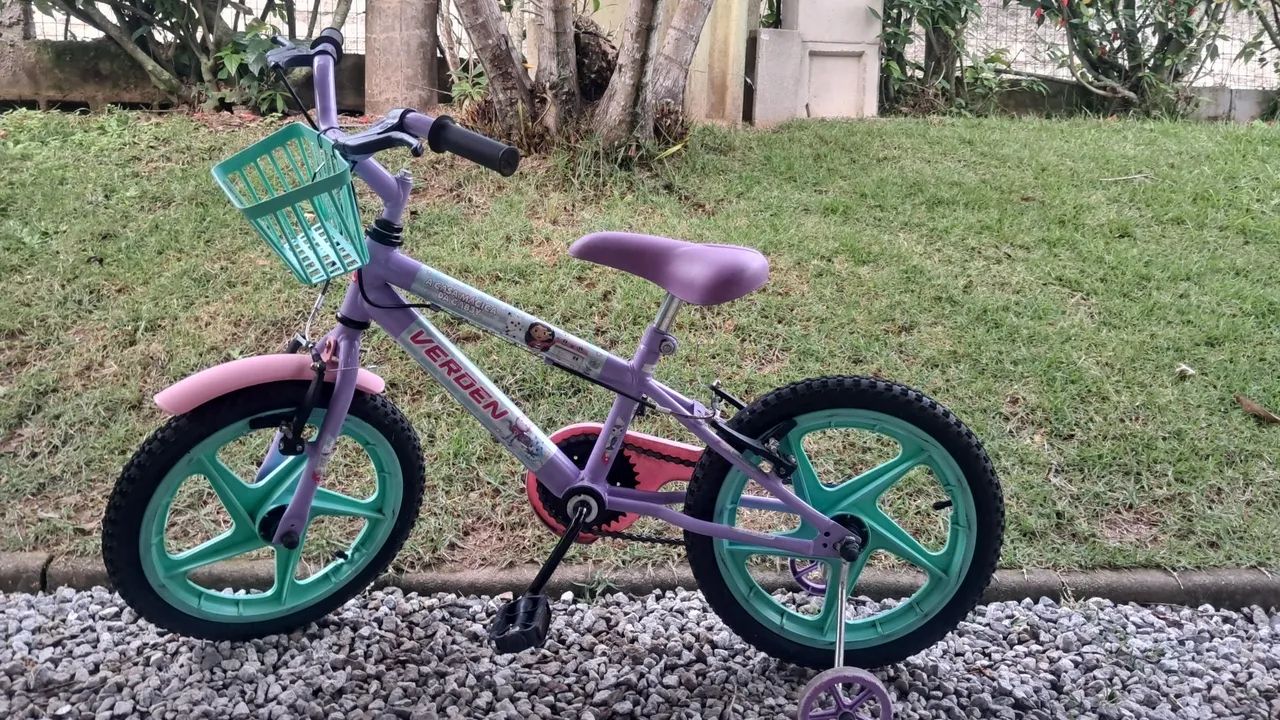 Bicicleta Aro 16 casa mágica da Gaby