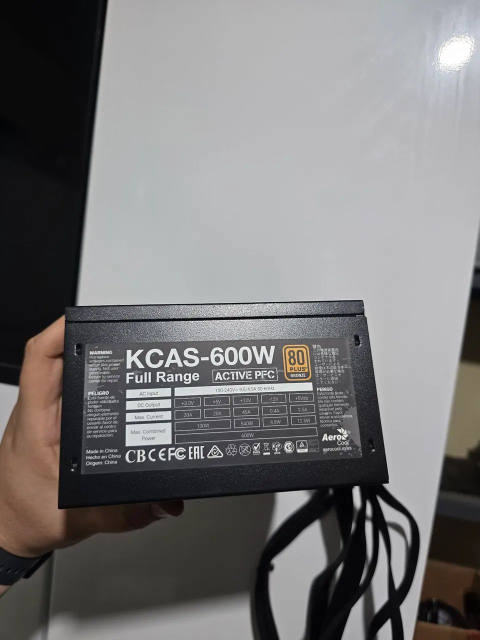 FONTE 600W KCAS 80 plus  - Foto 2