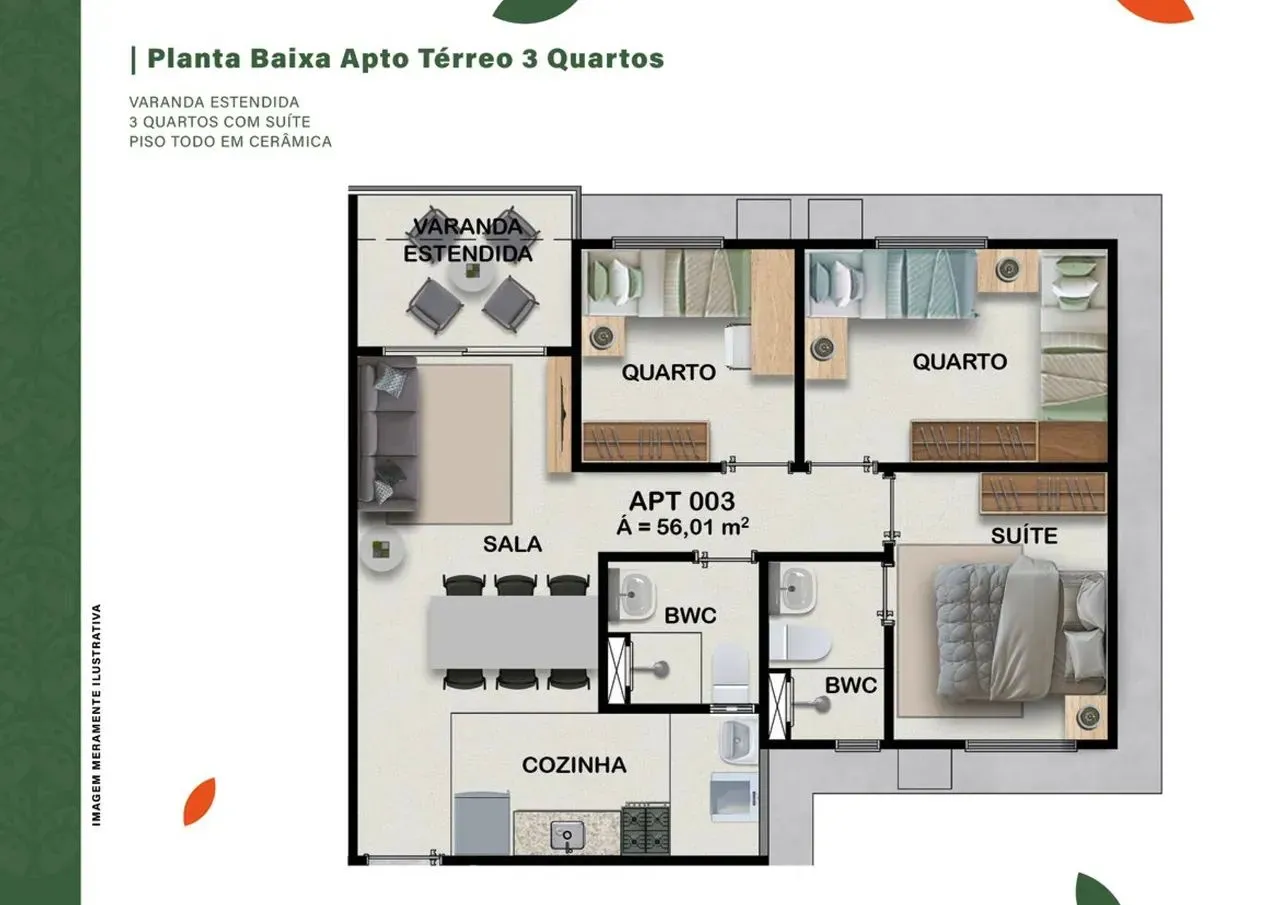 PLANTA 56m²