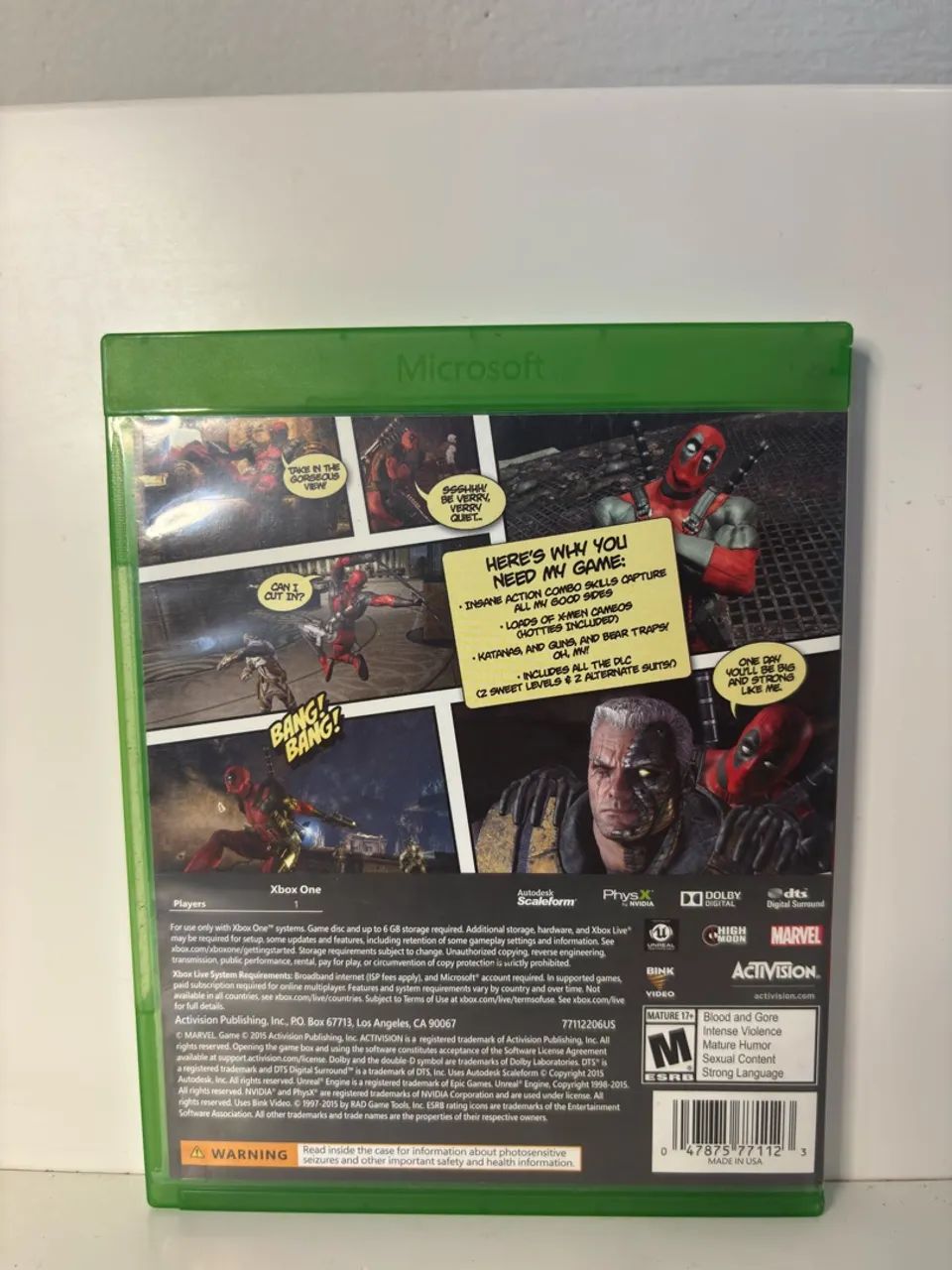 Deadpool Xbox One zero  - Foto 3
