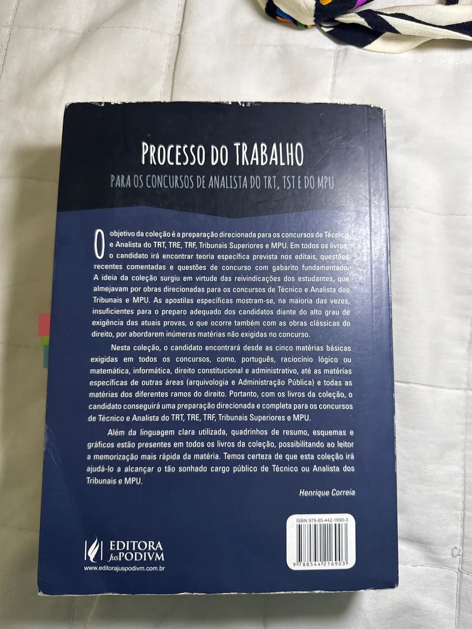 Livro Processo do Trabalho  - Foto 2