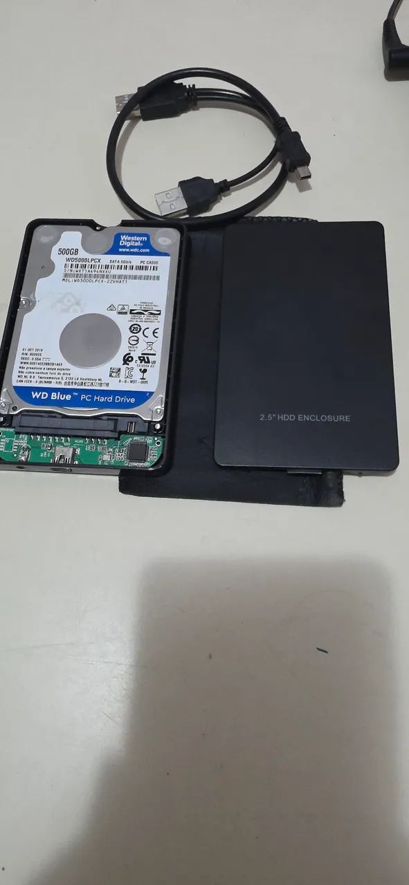 HD 450 GB + Case  - Foto 4