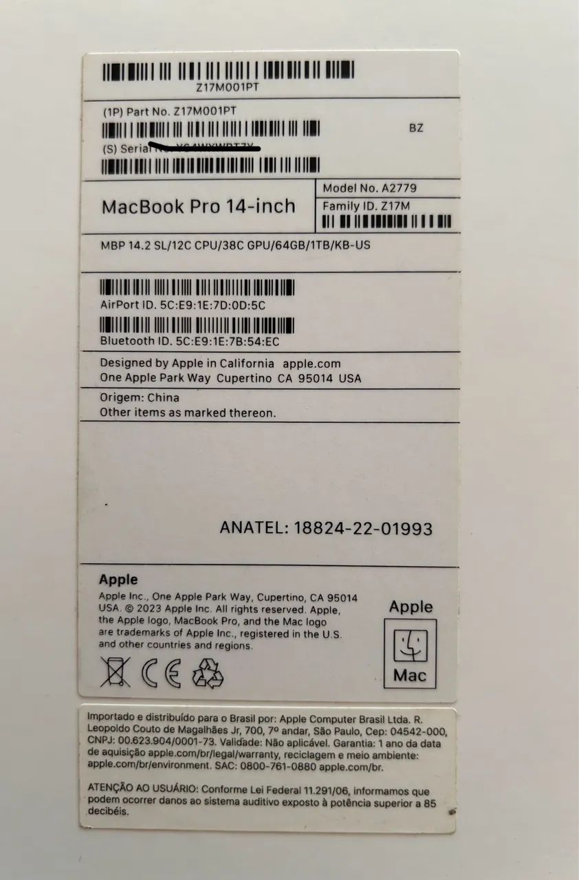 Caixa MacBook Pro 14 - Foto 4