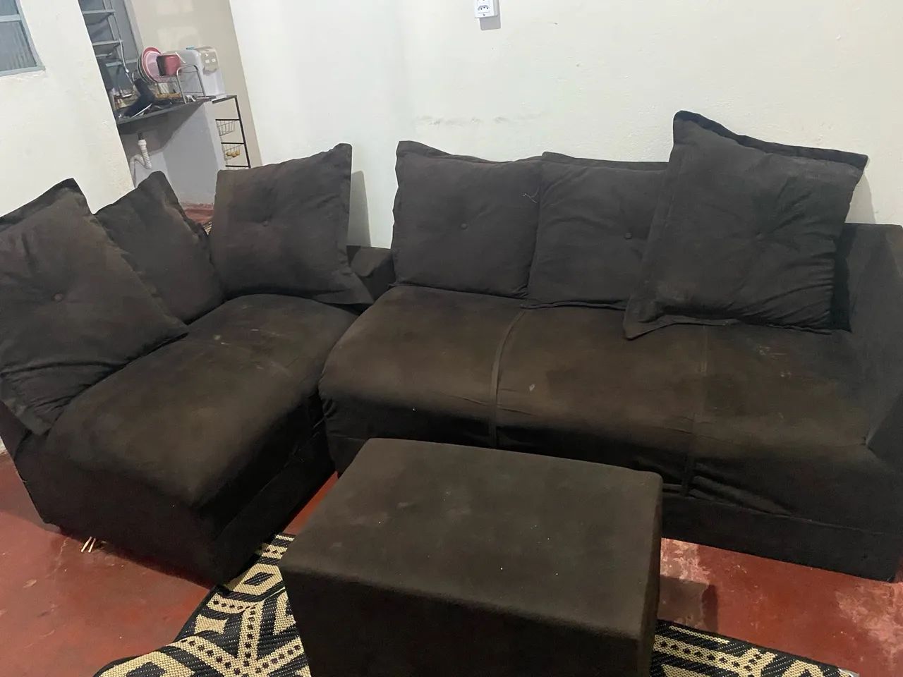 Sofá com puff - Foto 2