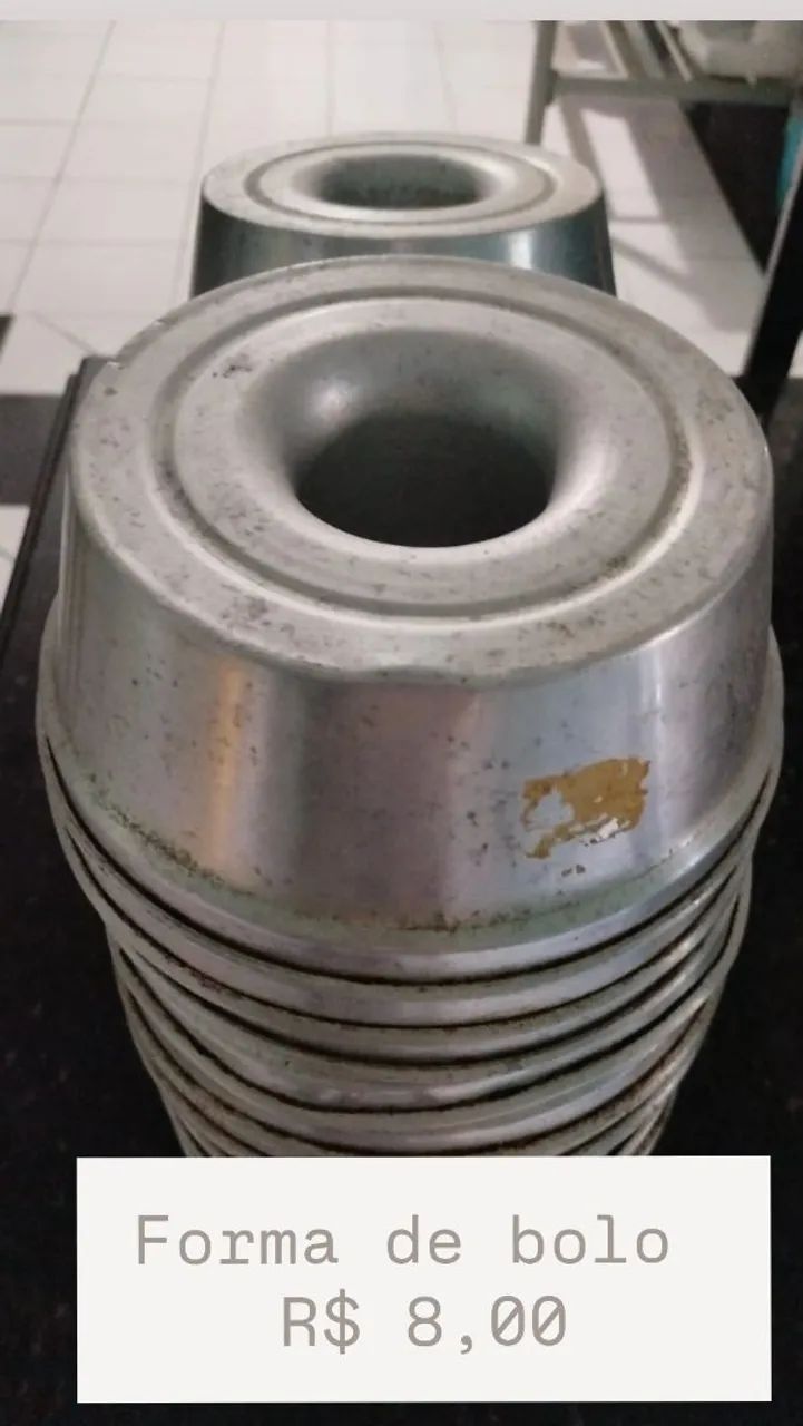 Formas de bolo 