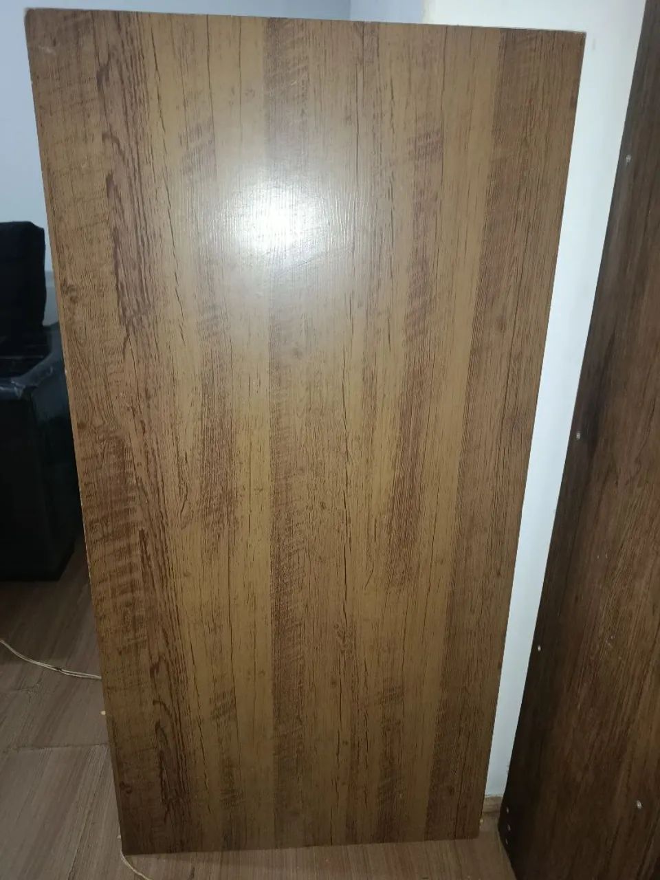 Tampo de mesa de madeira 