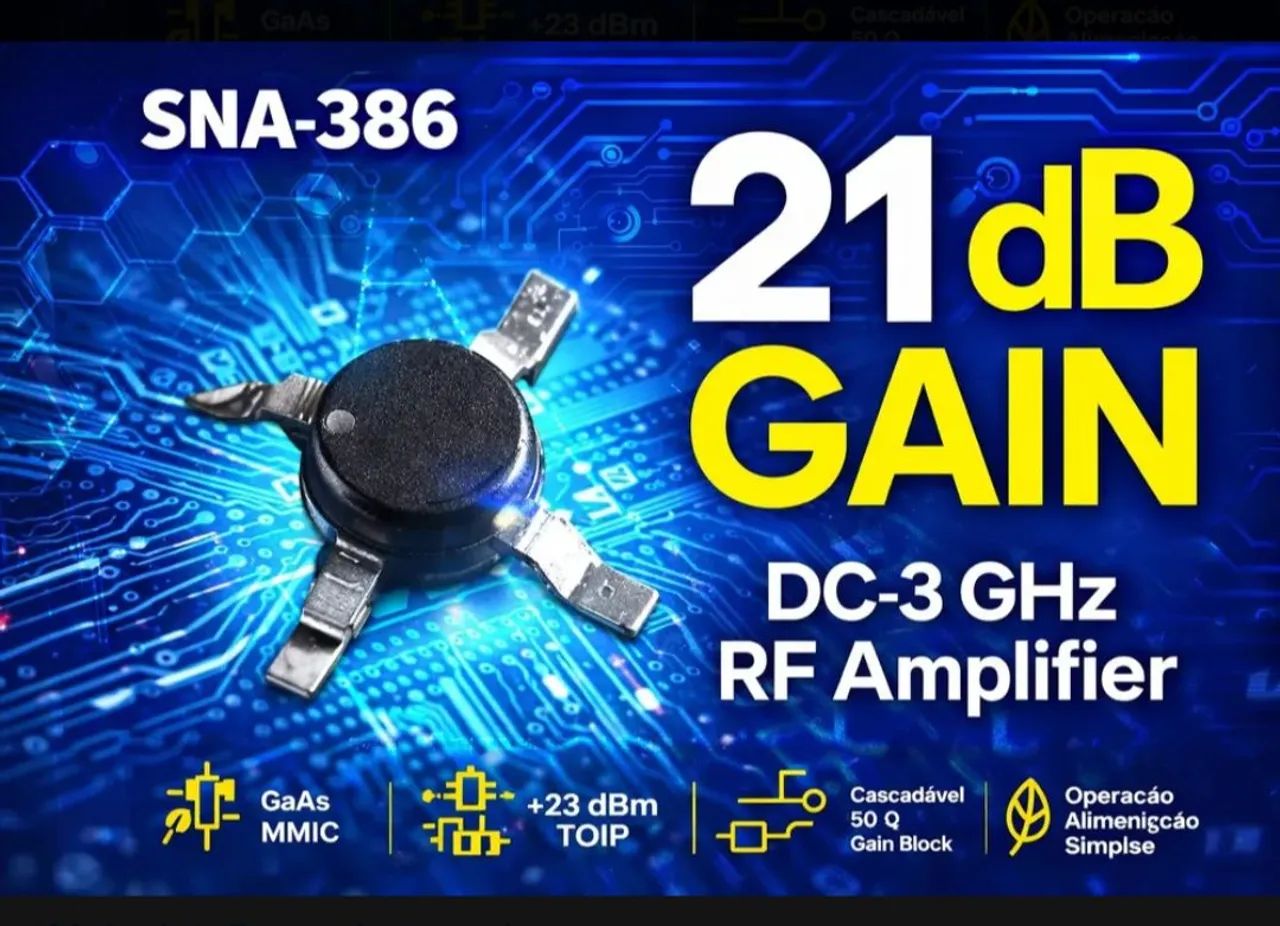 RF monolitico SNA386 kit 2 pcs DC-3GHz