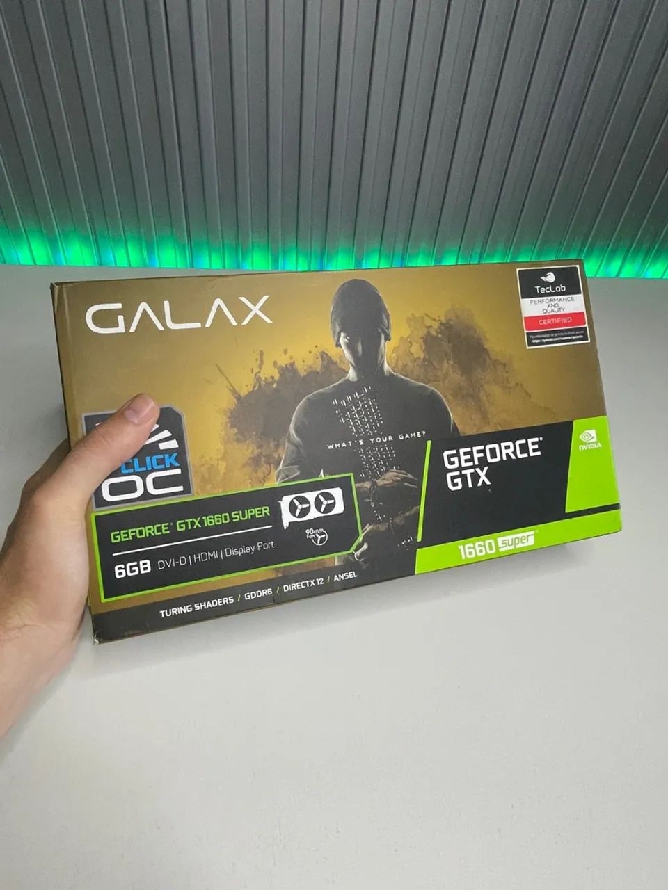 Placa de vídeo GTX 1660 SUPER 6GB GALAX - Foto 2