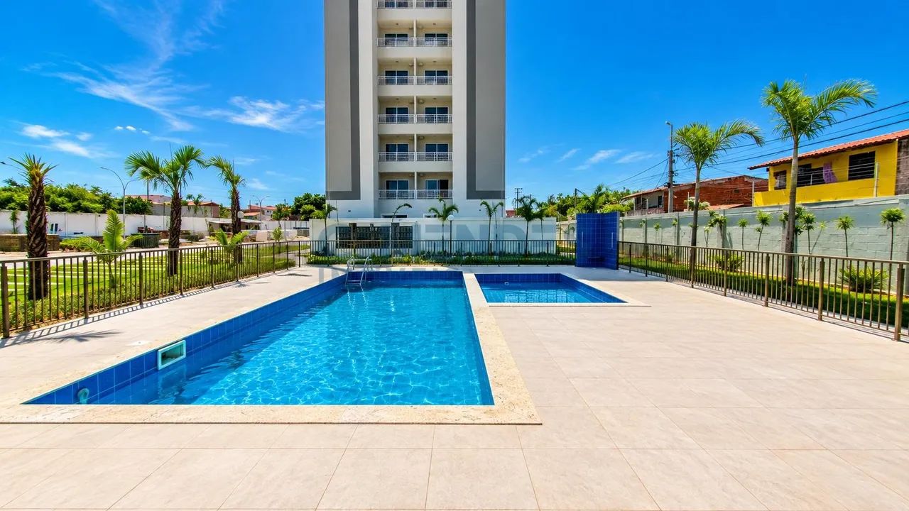 Apartamento 2 Quartos. com Varanda e Lazer Completo Reserva Brisa do Mar