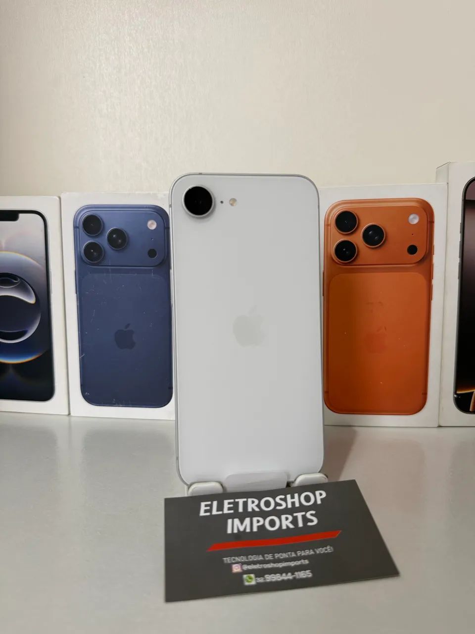 iPhone 16e 128GB Branco | Bateria 95% | Garantia Apple