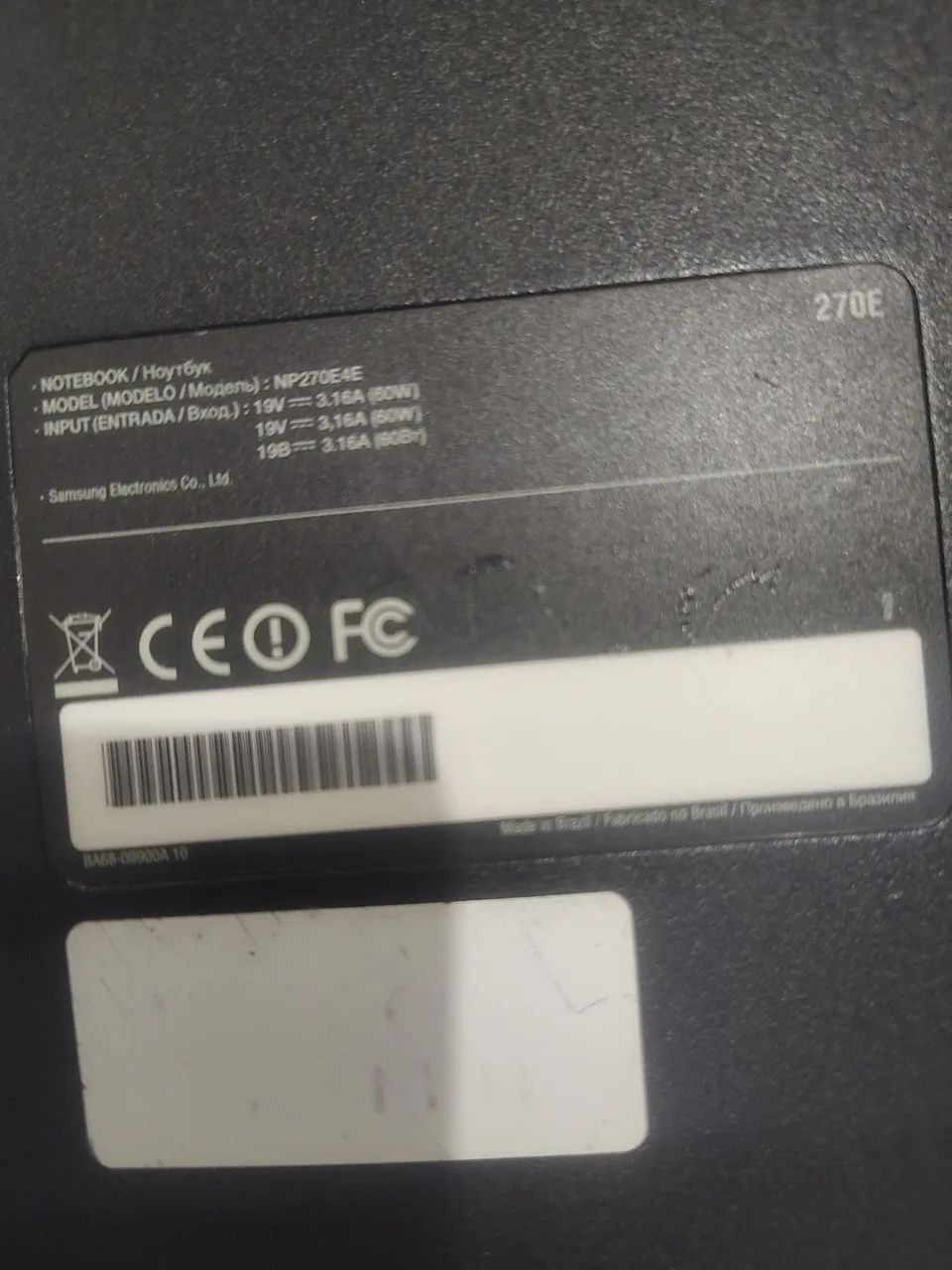 Notebook Samsung 270E - R$ 400 - Foto 4