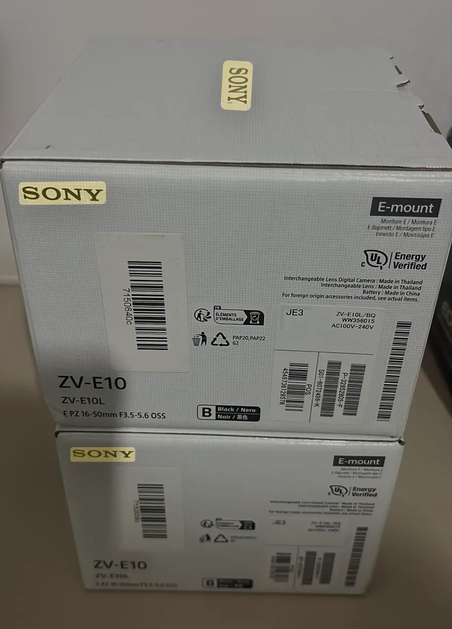 CAMERA SONY DSC ZV-E10 KIT 16-50MM  nova  - Foto 2