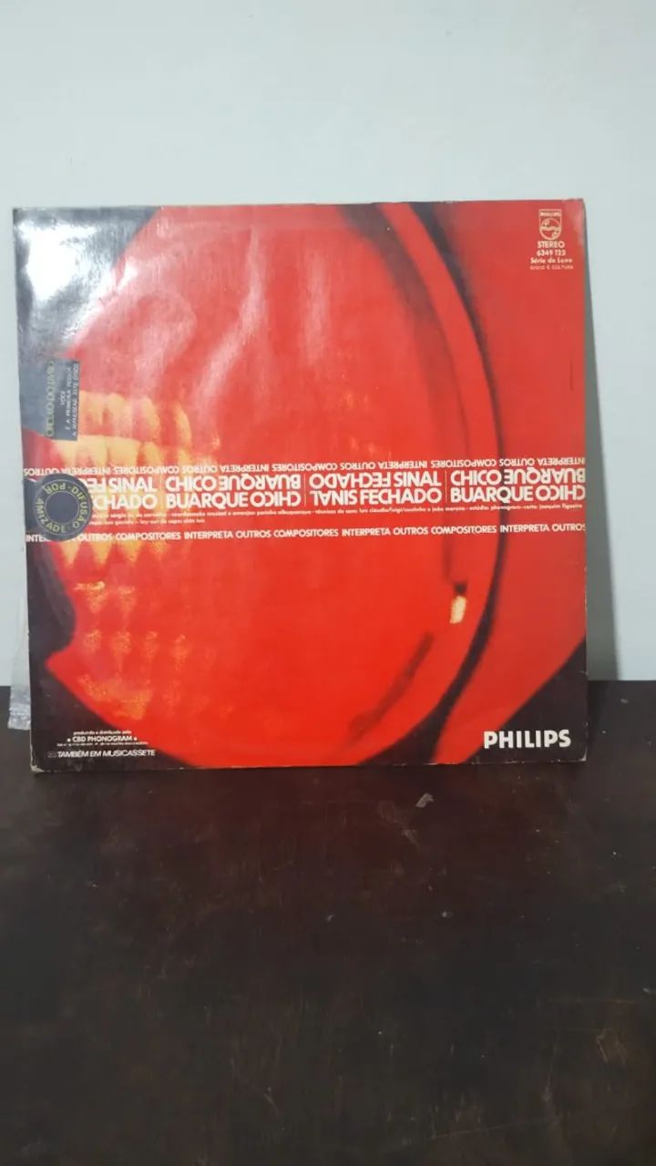 LP Vinil Chico Buarque Sinal Fechado - Foto 2