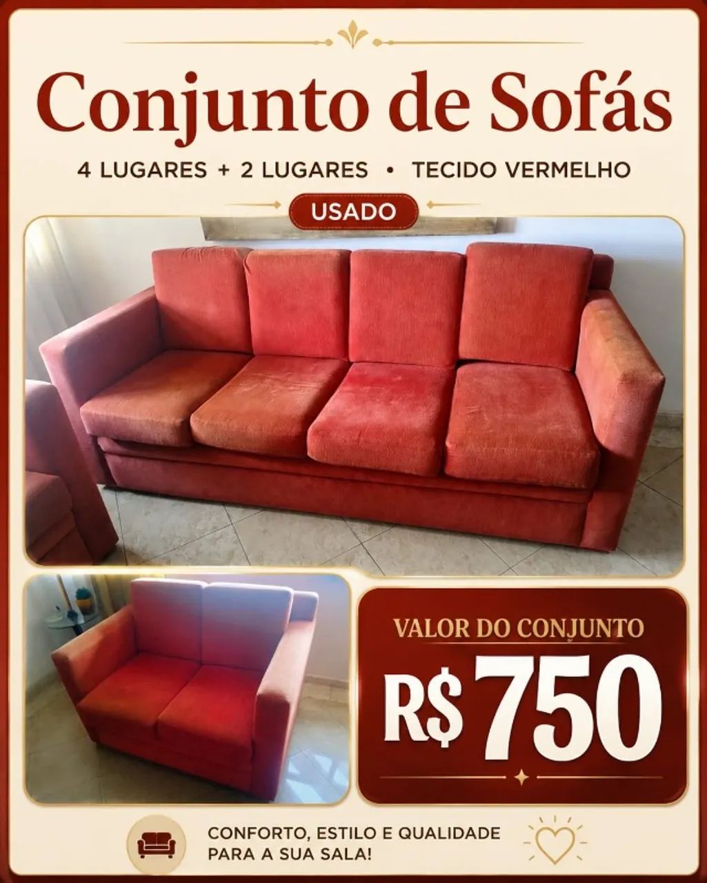 Vendo sofá 