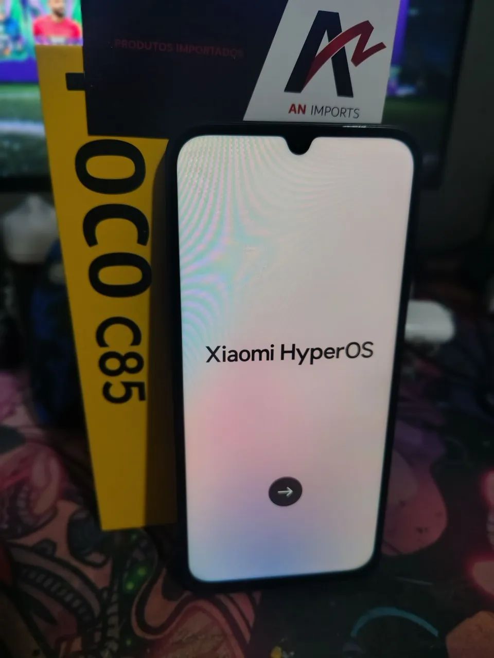 Poco c85 128gb pouco uso 