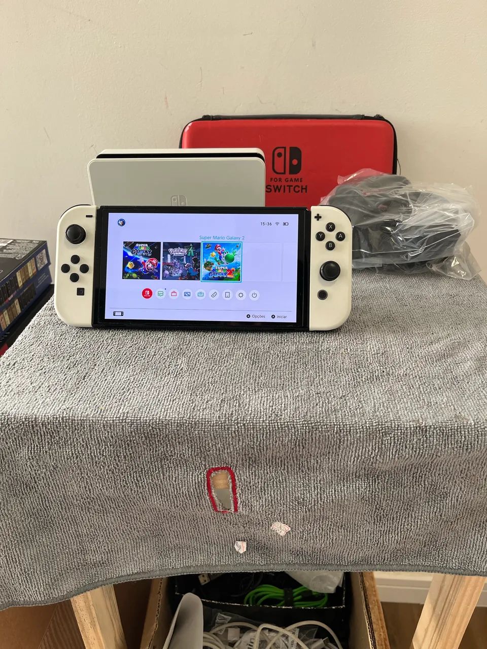 Nintendo Oled desbloq novinho - Foto 4