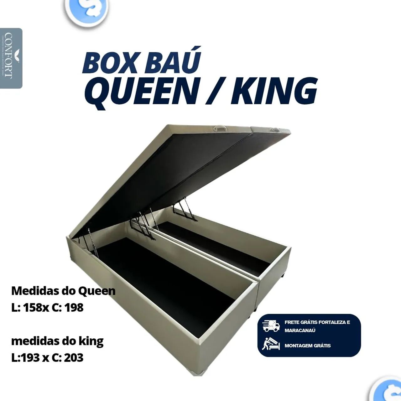 Box baú queen - Foto 3