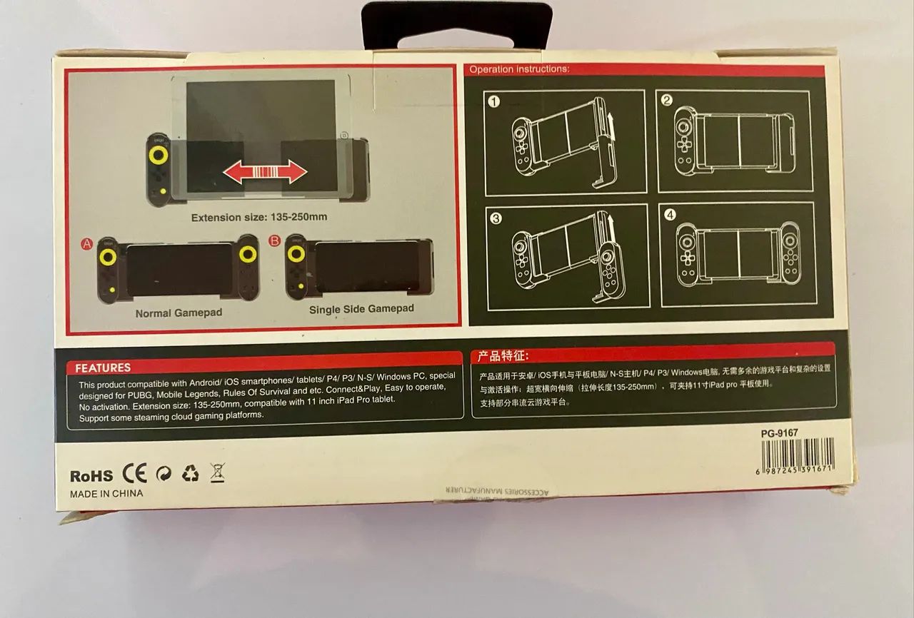Ipega Dual Thorn wireless controle para celular  - Foto 4