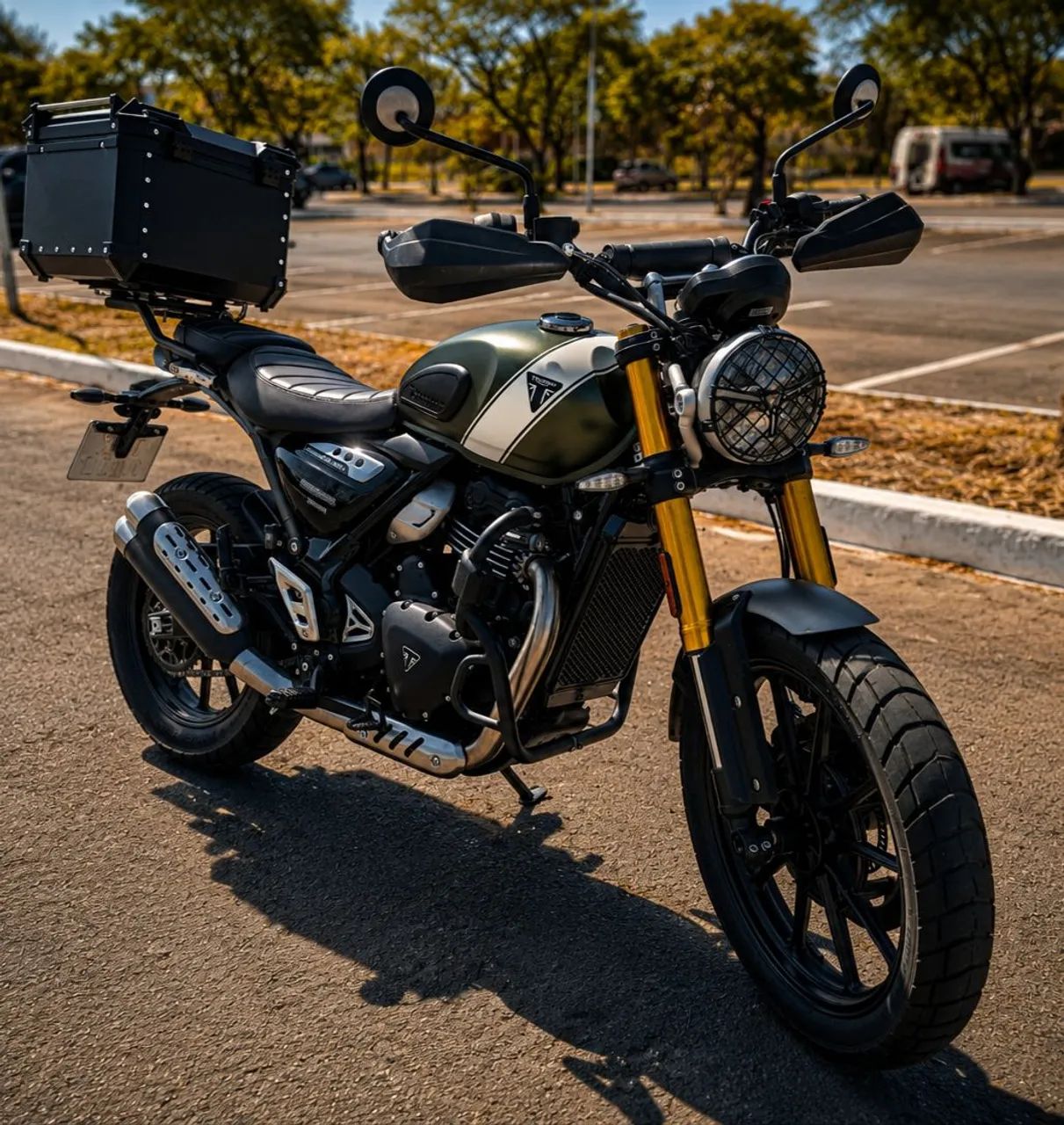 Triumph Scrambler 400x impecável 