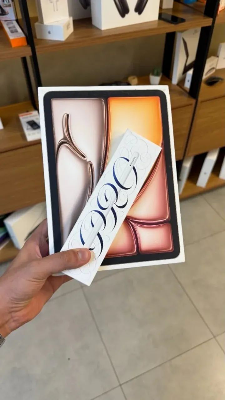 iPad Air M3 128GB 11 Polegadas + Apple Pencil PRO - Emitimos NF - Pronta Entrega - Até 18x