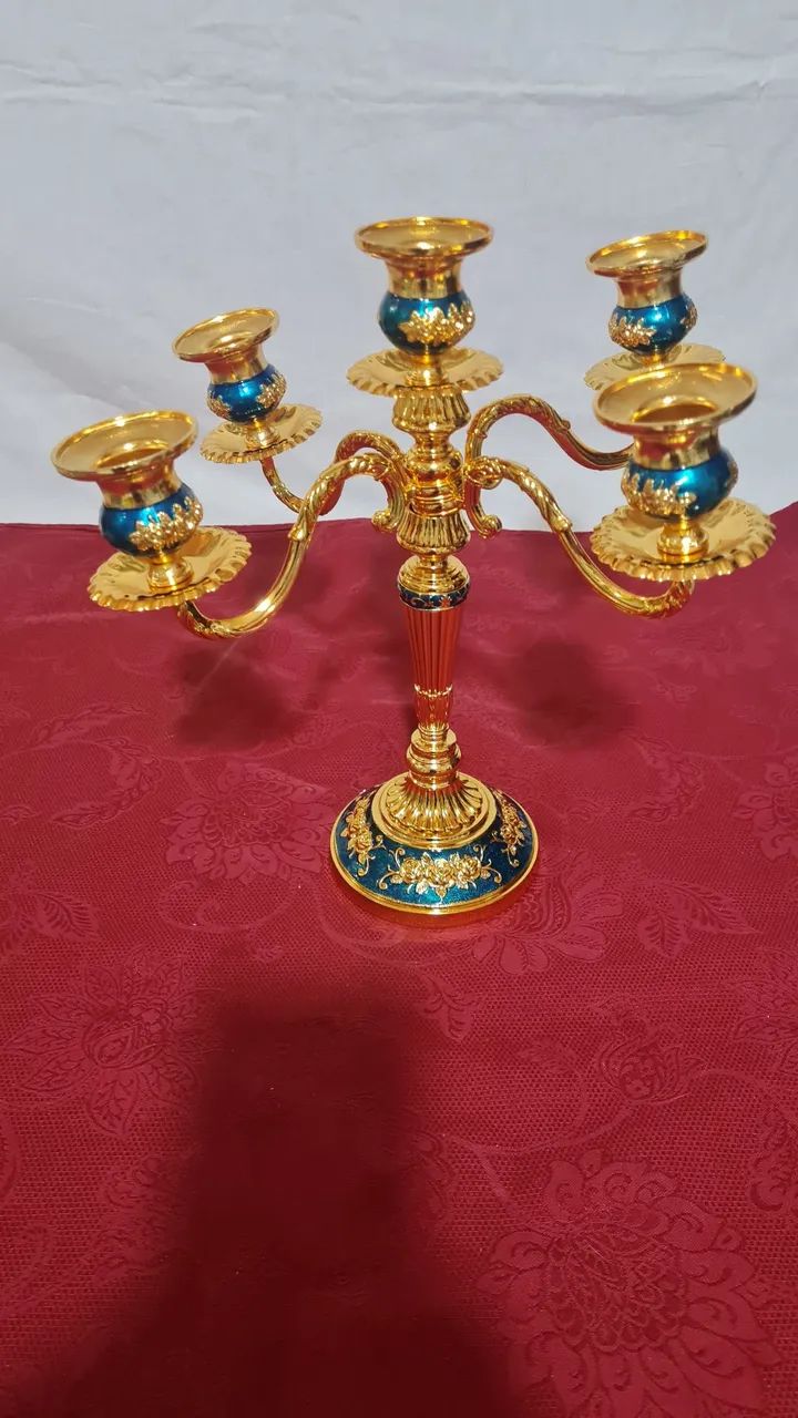 Castiçal candelabro.  - Foto 4