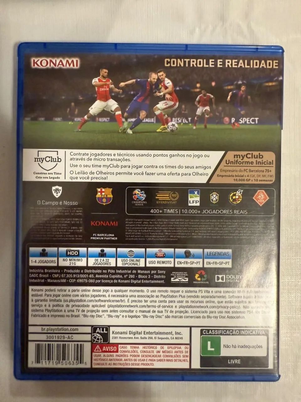 PES 2017 - Pro Evolution Soccer (PS4) Original - Foto 2