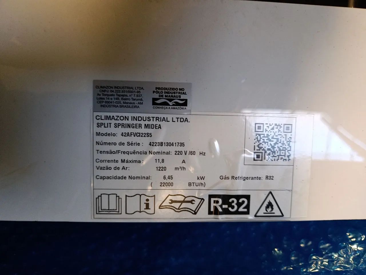 Ar condicionado 22 mil BTUs  - Foto 4