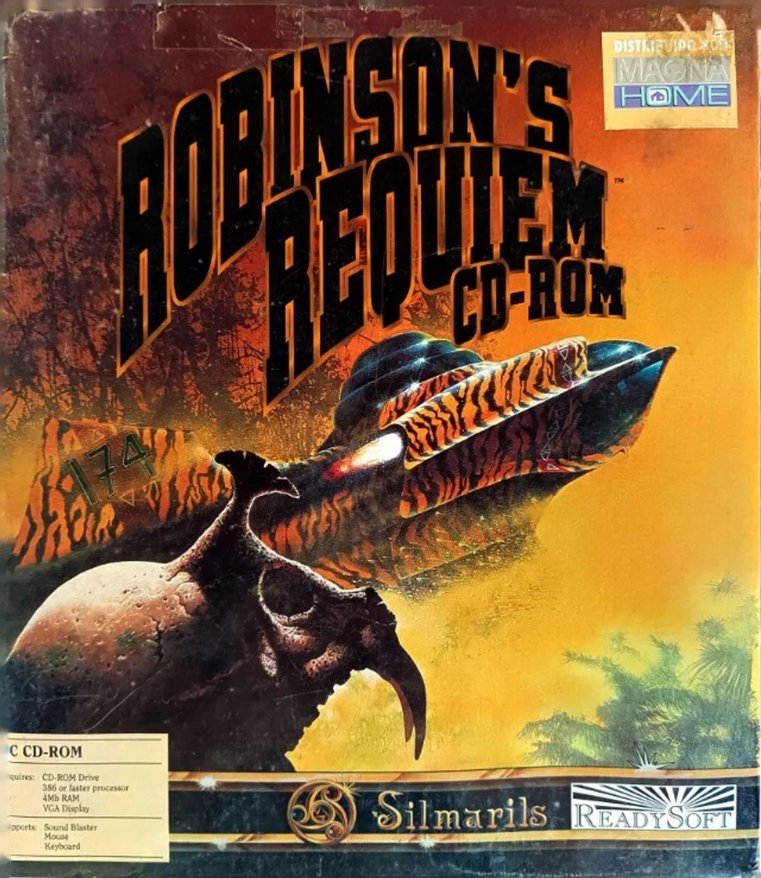 cd de jogo robison's requiem lacrado de fabrica ficção 60cx - CDs