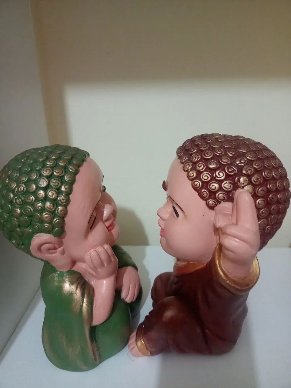 Par de Buda bebê  - Foto 2