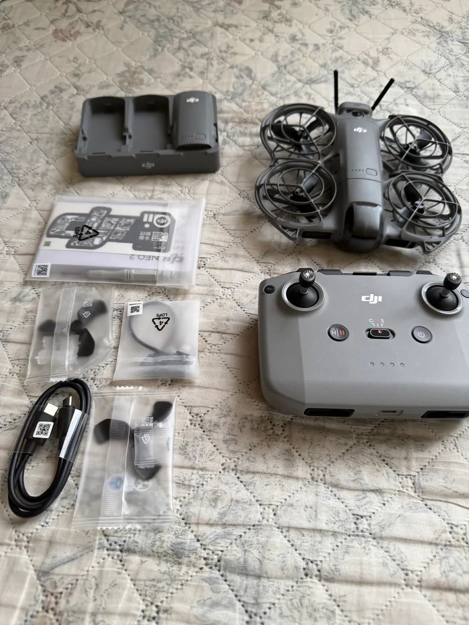 DJI NEO 2 COM CONTROLE E BATERIAS - Foto 4