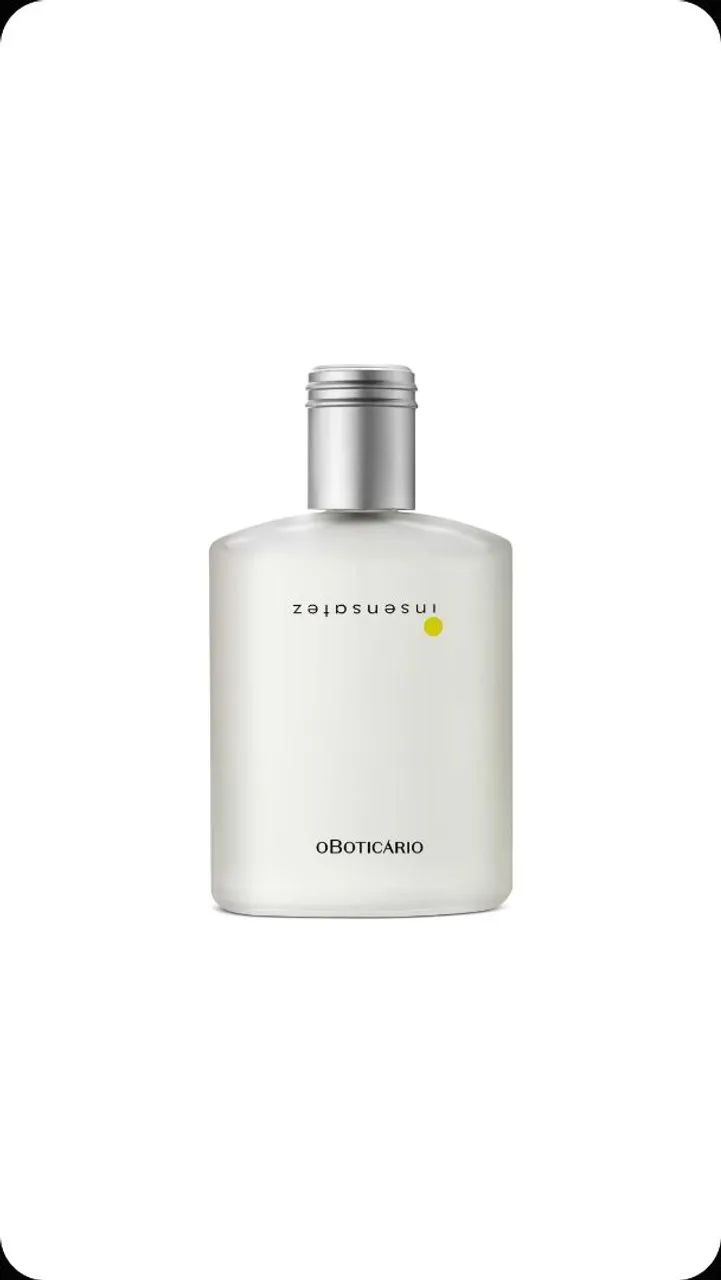 Perfume insensatez - O boticário 