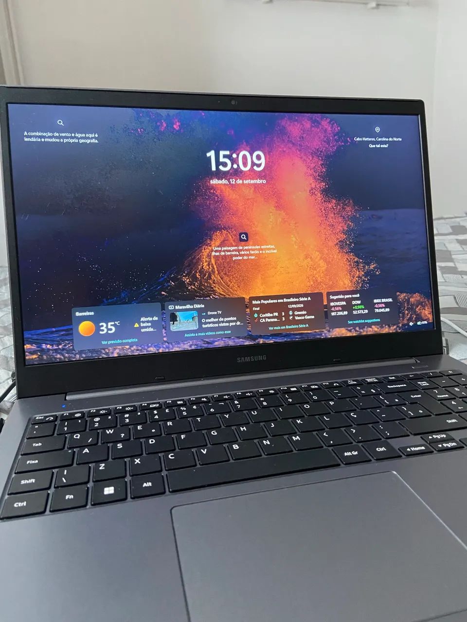 Notebook Samsung book core I3 SSD 