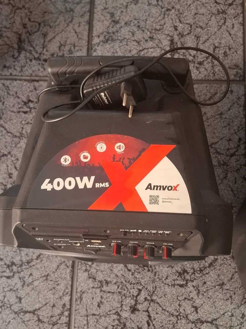Caixa som amvox 400 w nova - Foto 3