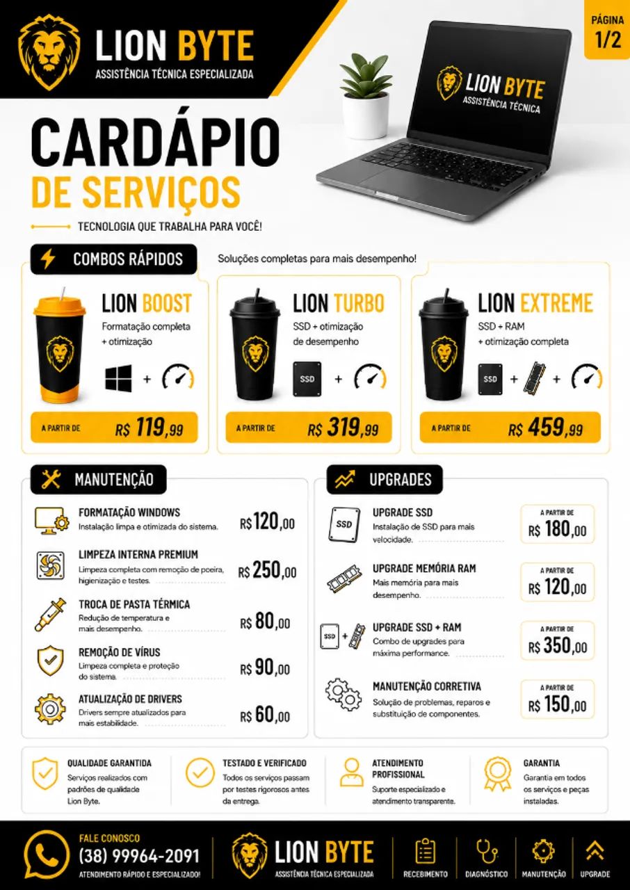Formatação de Desktop's e Notebook's - Foto 4