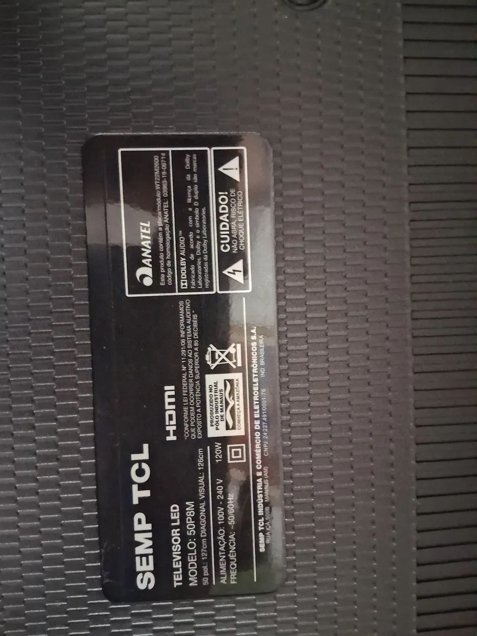 Tv tcl 50 polegadas Android  - Foto 5