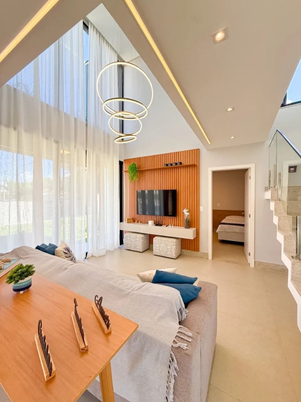 Casa de Praia Luxo em Barra de Jacuípe - 6 Suítes c/ Ar - Piscina - Área Gourmet - Foto 7