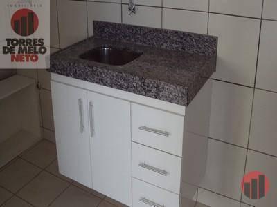 Apartamento com 1 dormitório para alugar, 45 m² por R$ 700/mês - Parangaba - Fortaleza/CE - Foto 9