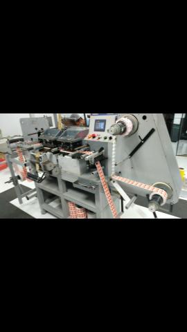 Máquina Turo Hot-stamping e corte - etiquetas - Foto 4