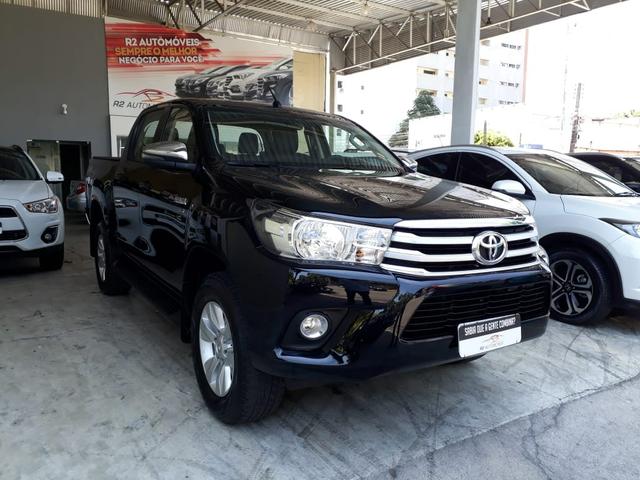 Toyota 2018 Hilux srv 4x4 2.7 Flex Automatico top de linha impecável confira - Foto 3