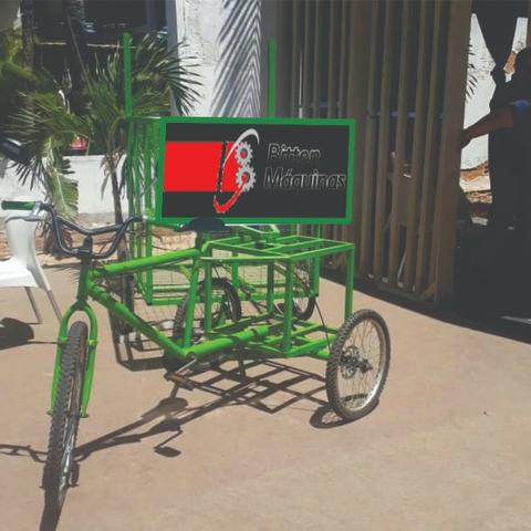Triciclo Catador Para Coleta Seletiva - Bicicleta Catador