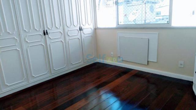 Apartamento com 3 dormitórios para alugar, 105m² - Icaraí - Niterói/RJ - Foto 6