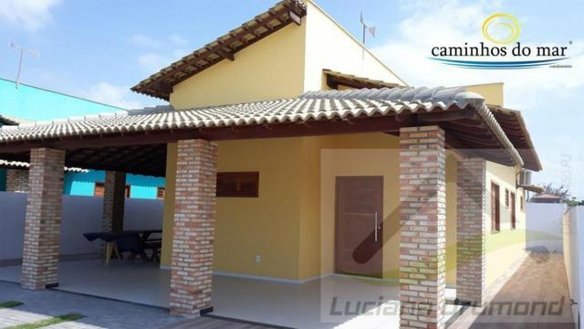 Casa 3 Suítes Top Condomínio Clube Piscina Lazer a 100m do Mar - Foto 4