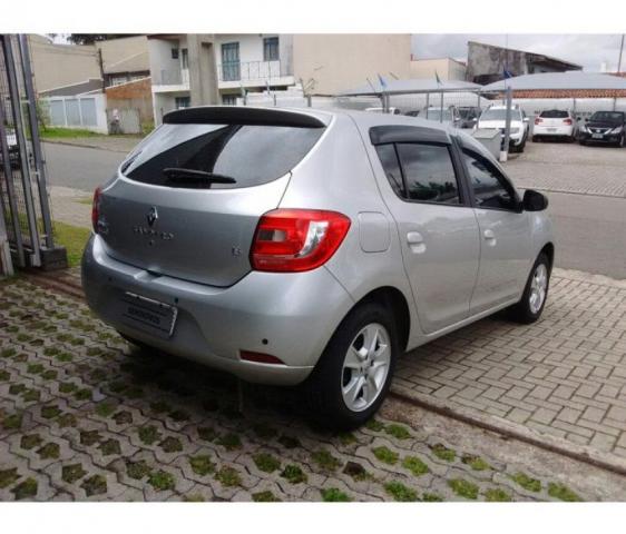 RENAULT SANDERO DYNAMIQUE NOVA GERAÇÃO 1.6 8V HIPOWER FLEX Prata 2016/2017 - Foto 4
