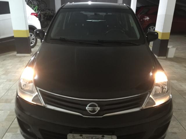 Nissan Tiida 1.8SL FLEX - IPVA 2020 pago!!! bancos de couro, teto solar - Foto 2