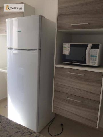 Apartamento com 1 dormitório para alugar, 30 m² por R$ 1.225,00/mês - Centro - São Carlos/ - Foto 5