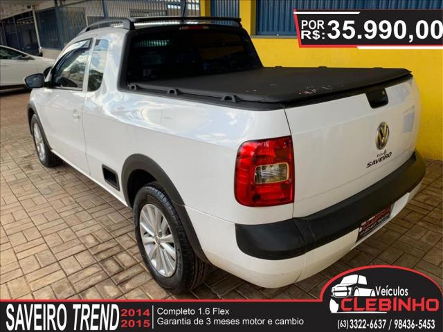 VOLKSWAGEN SAVEIRO 1.6 MI TRENDLINE CE 8V FLEX 2P MANUAL - Foto 5