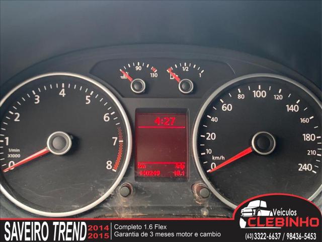 VOLKSWAGEN SAVEIRO 1.6 MI TRENDLINE CE 8V FLEX 2P MANUAL - Foto 10