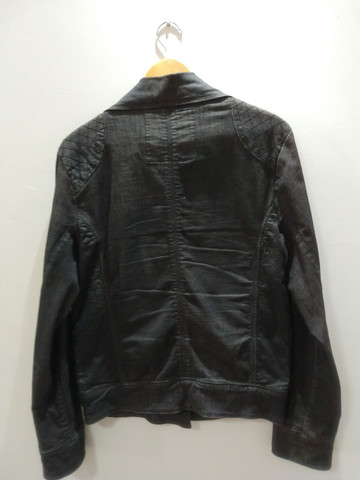 Jaqueta Biker Black Jeans Triton - Foto 2