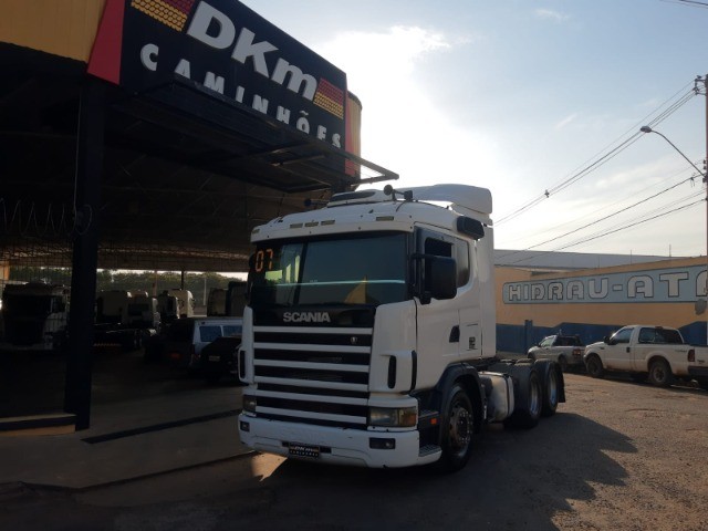 SCANIA R124 NZ 420 ANO 2007 MANUAL 6X2