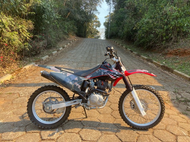 HONDA CRF 230 2010 REVISADA NADA PRA FAZER